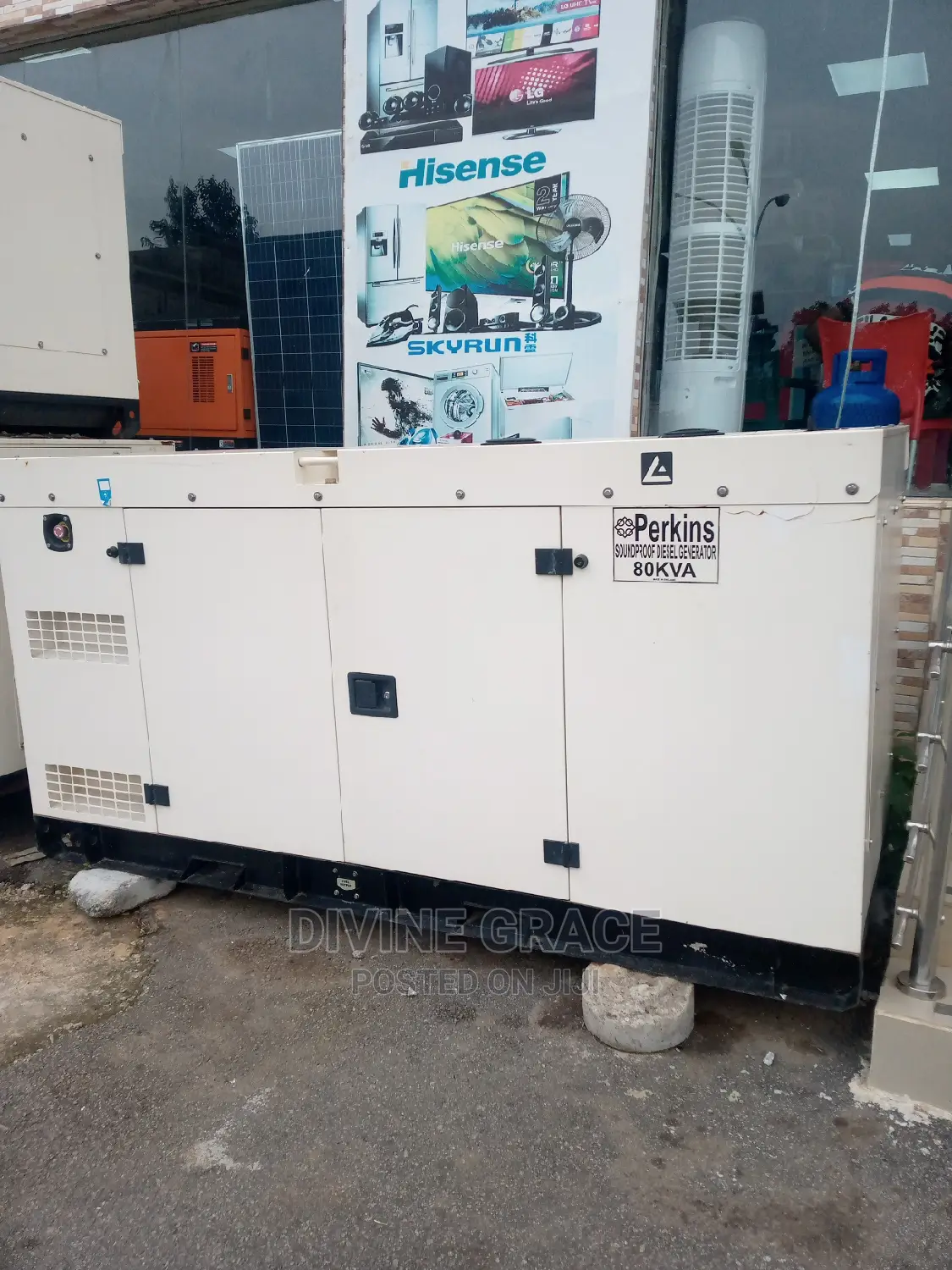 80kva Pe'rkins Soundproof Generator