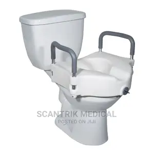 Bathroom Commode Care Elder Disable Raised Toilet Seat