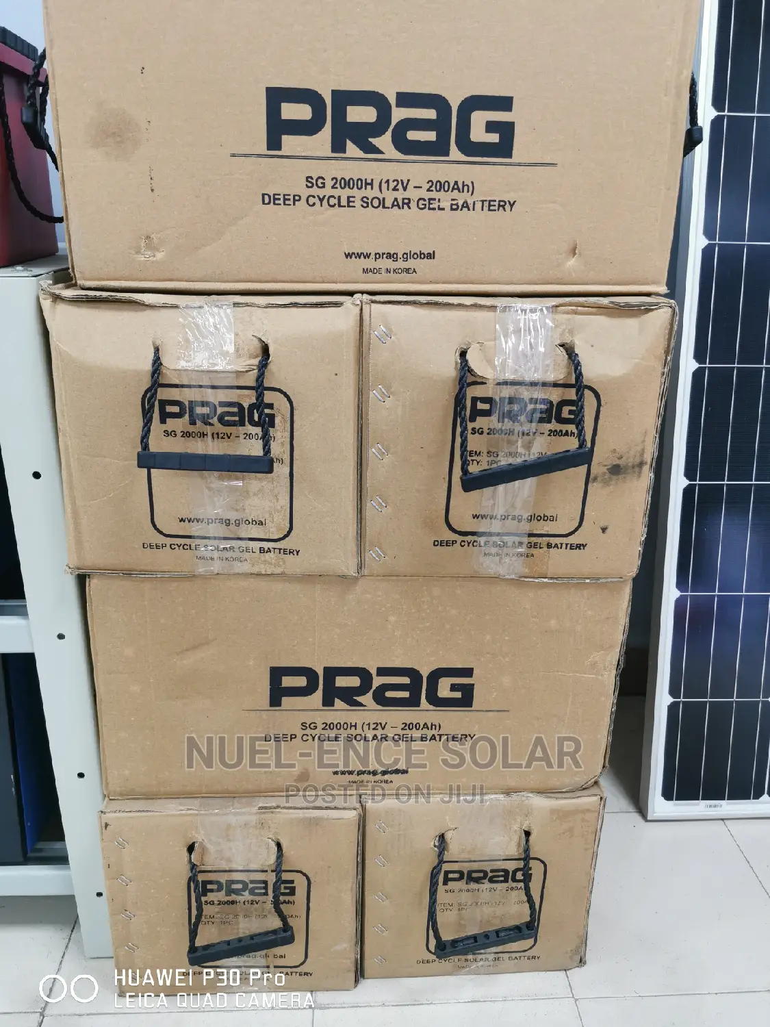 12v 200ah Prag Deep Cycle Battery.
