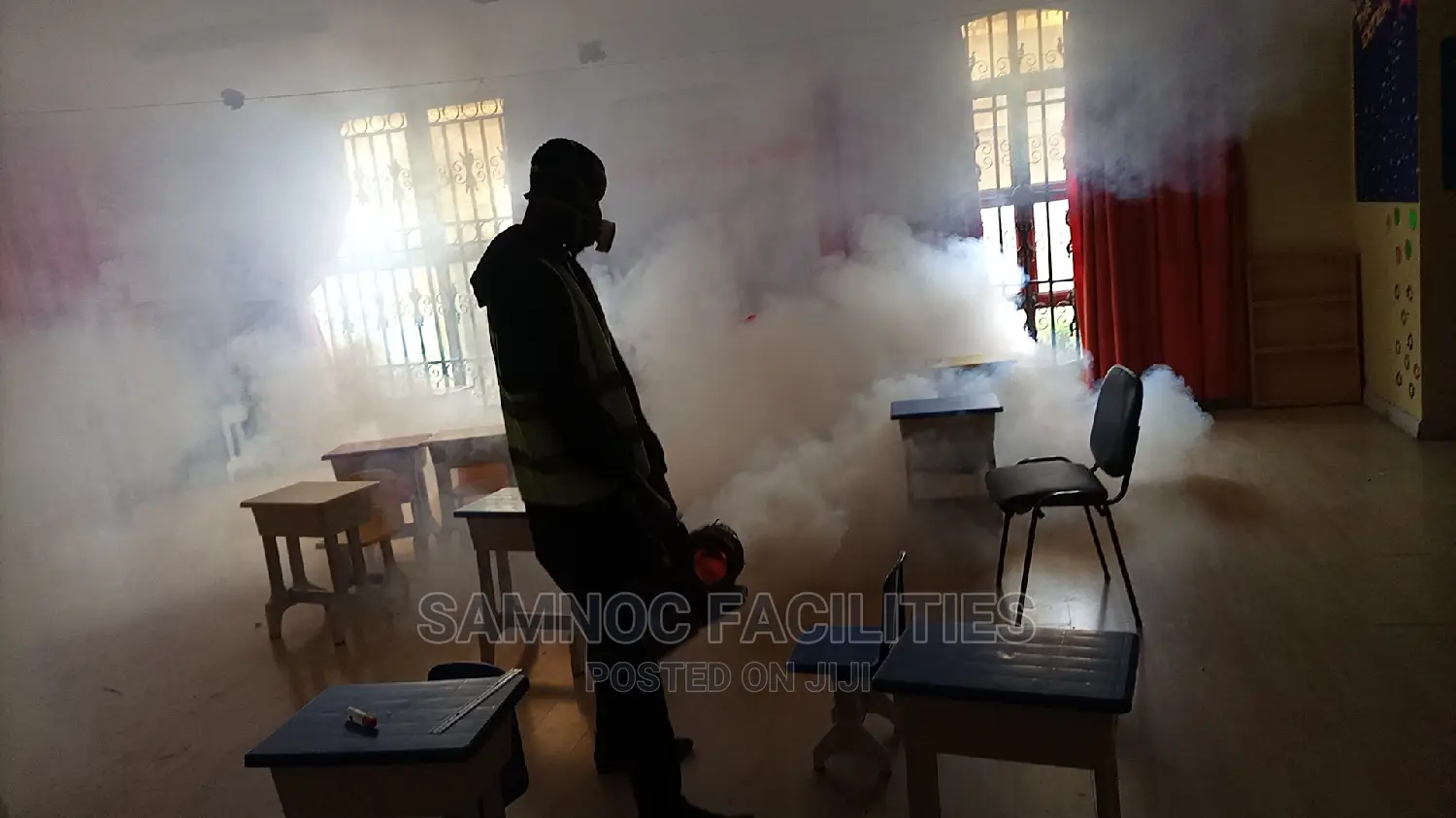 Fumigate Offices, School, Restaurants and Home