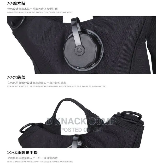 3l Water Bag Bottle Pouch Backpack Bicycle Bag
