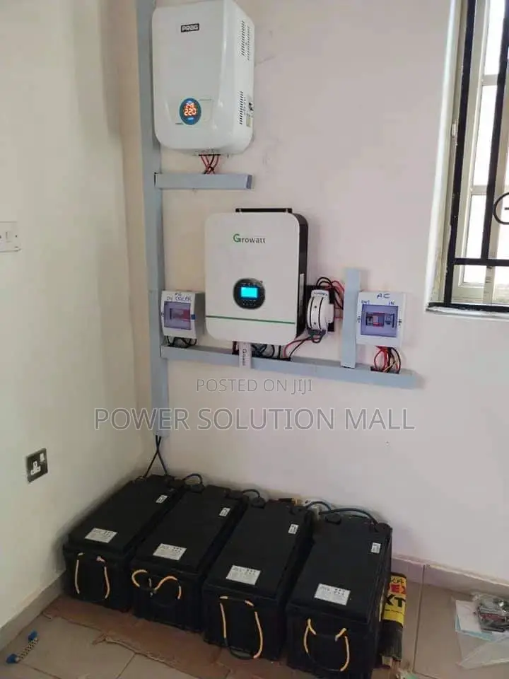 5kva on-Grid Inverter Solution With High Quality Battery.