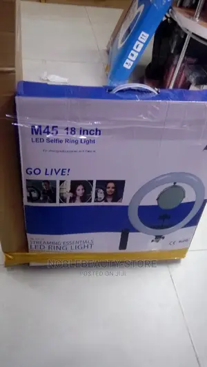 18inches Rechargeable Ring Light