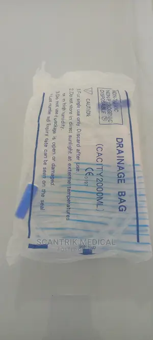 2 Litre Flip Tap Sterile Drainage Bags