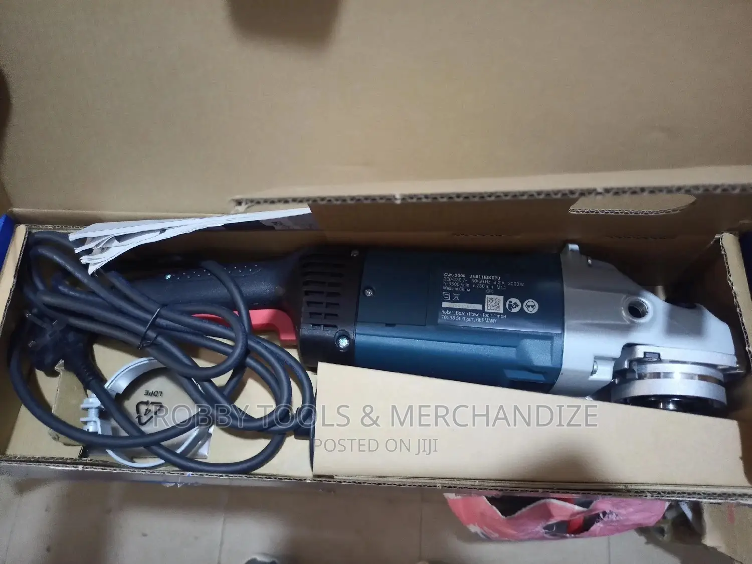 Bosch Angle Grinding Machine GWS 2000 9"