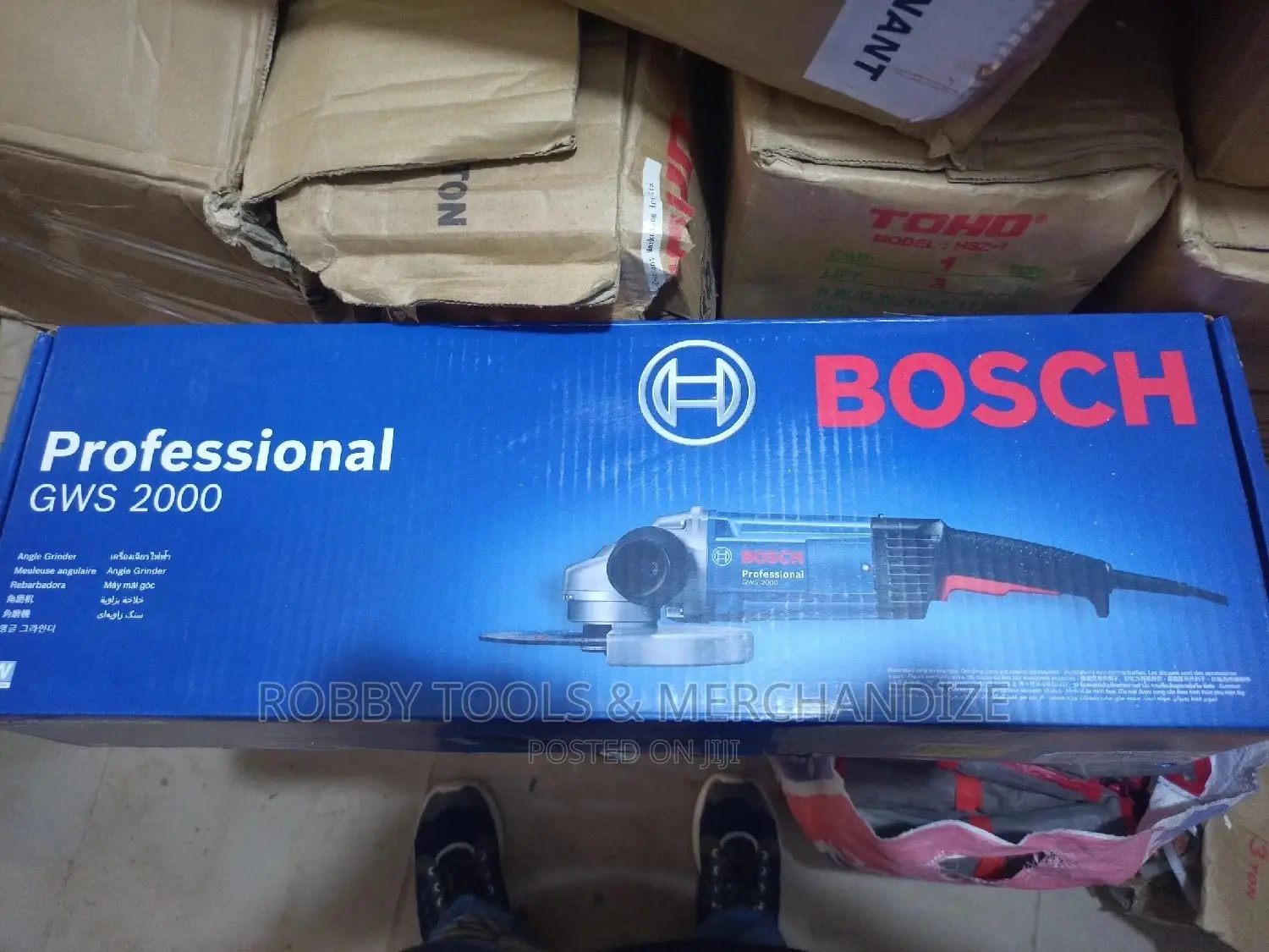 Bosch Angle Grinding Machine GWS 2000 9"
