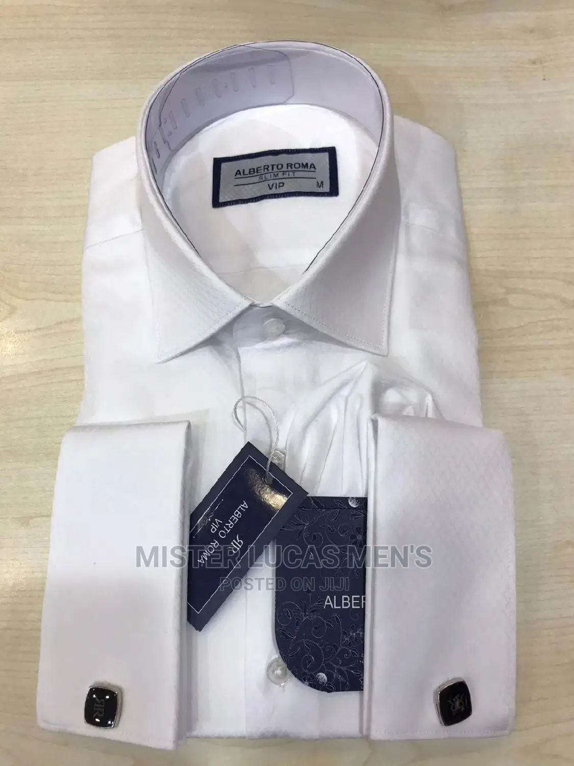 Plain White Men's Shirts