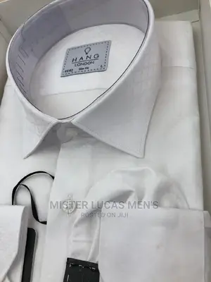 Sartoria Plain White Men's Shirts