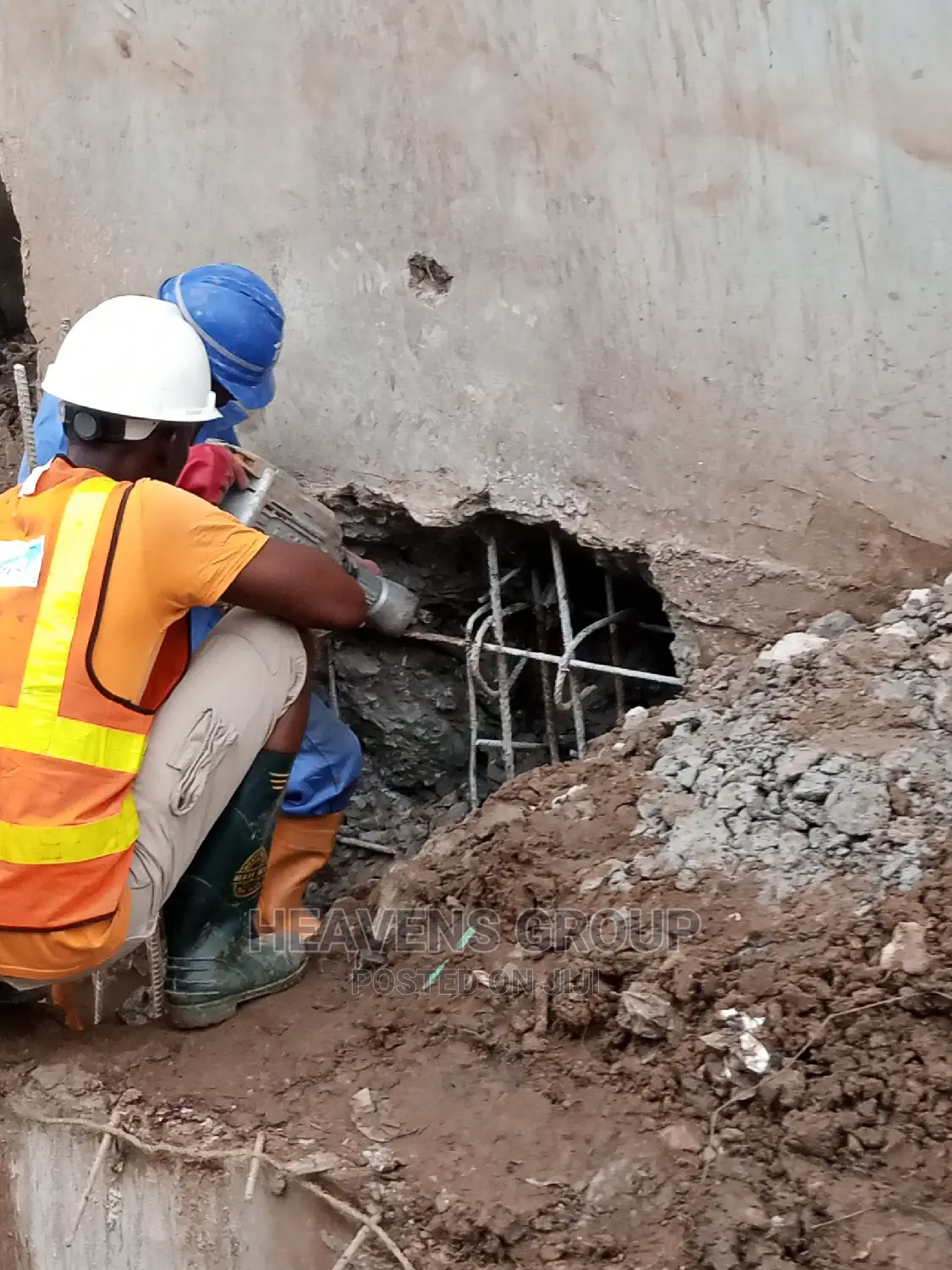 Demolition, Pile Breaking, Compressor Jackhammer -Heaviduty LTD