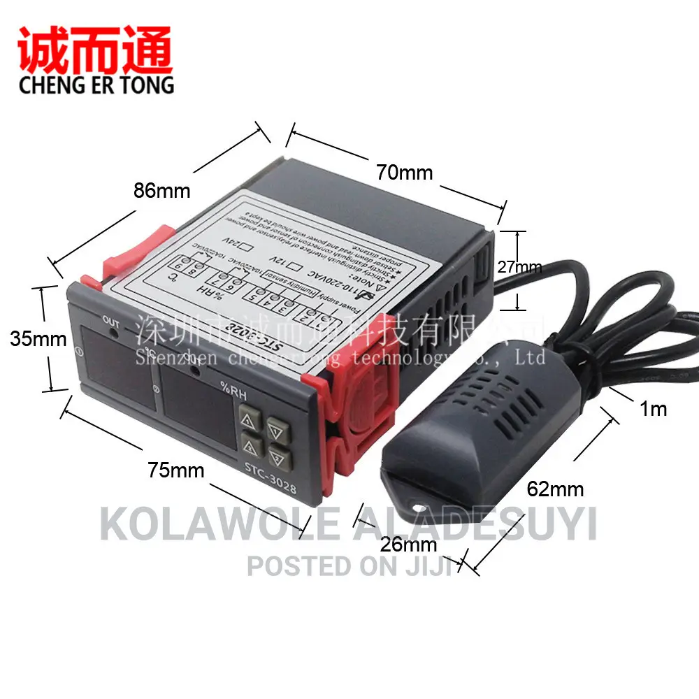 STC 3028 , Temperature and Humidity Controller