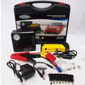 High Power Mobile Car Tyrepump With 50800mah Power Bank Jump