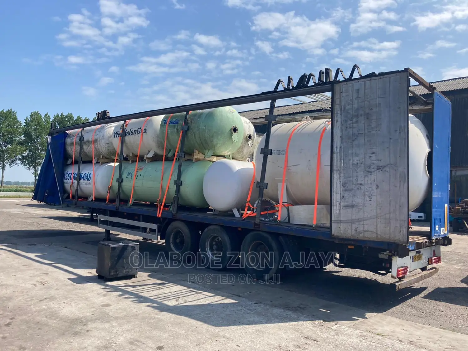 LPG Tanks Available for Sale