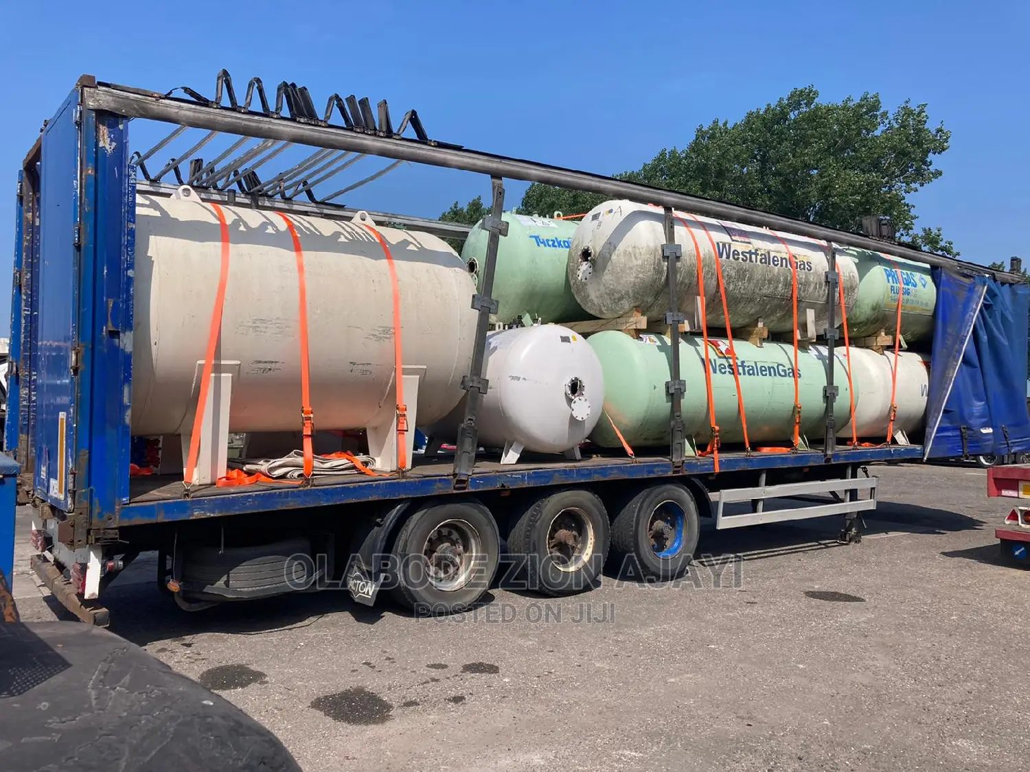LPG Tanks Available for Sale