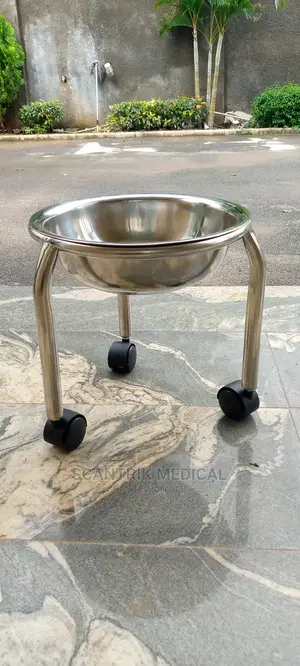 Hospital Kick Bowl and Bucket