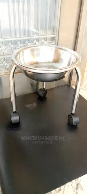 Scantrik Medical Supplies Kick Bucket and Bowl Stand