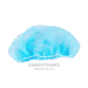 Blue Disposable Nurse Cap