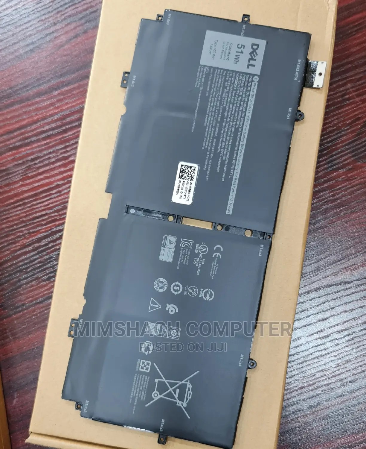DELL XPS 13 7390 2-In-1 P103G Battery (52TWH)