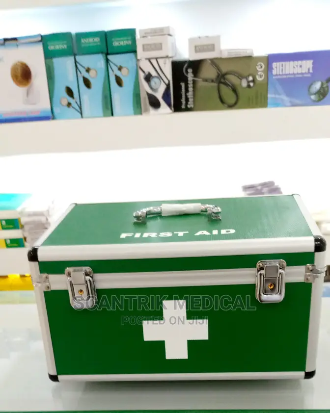 Large Green First Aid Kit