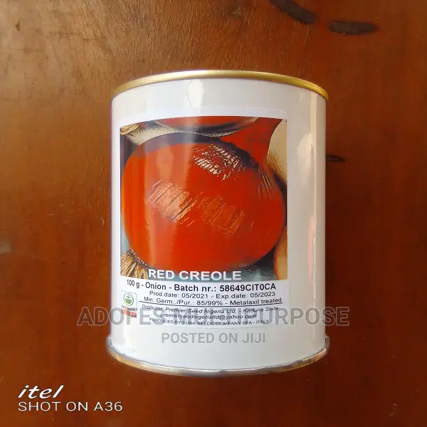 Onion Seed Red Creole 100g