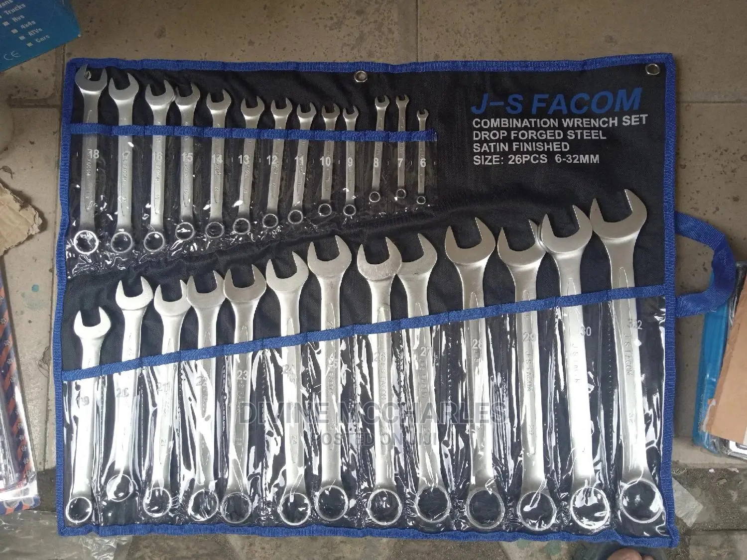 6-32mm Complete Combination Spanner Set