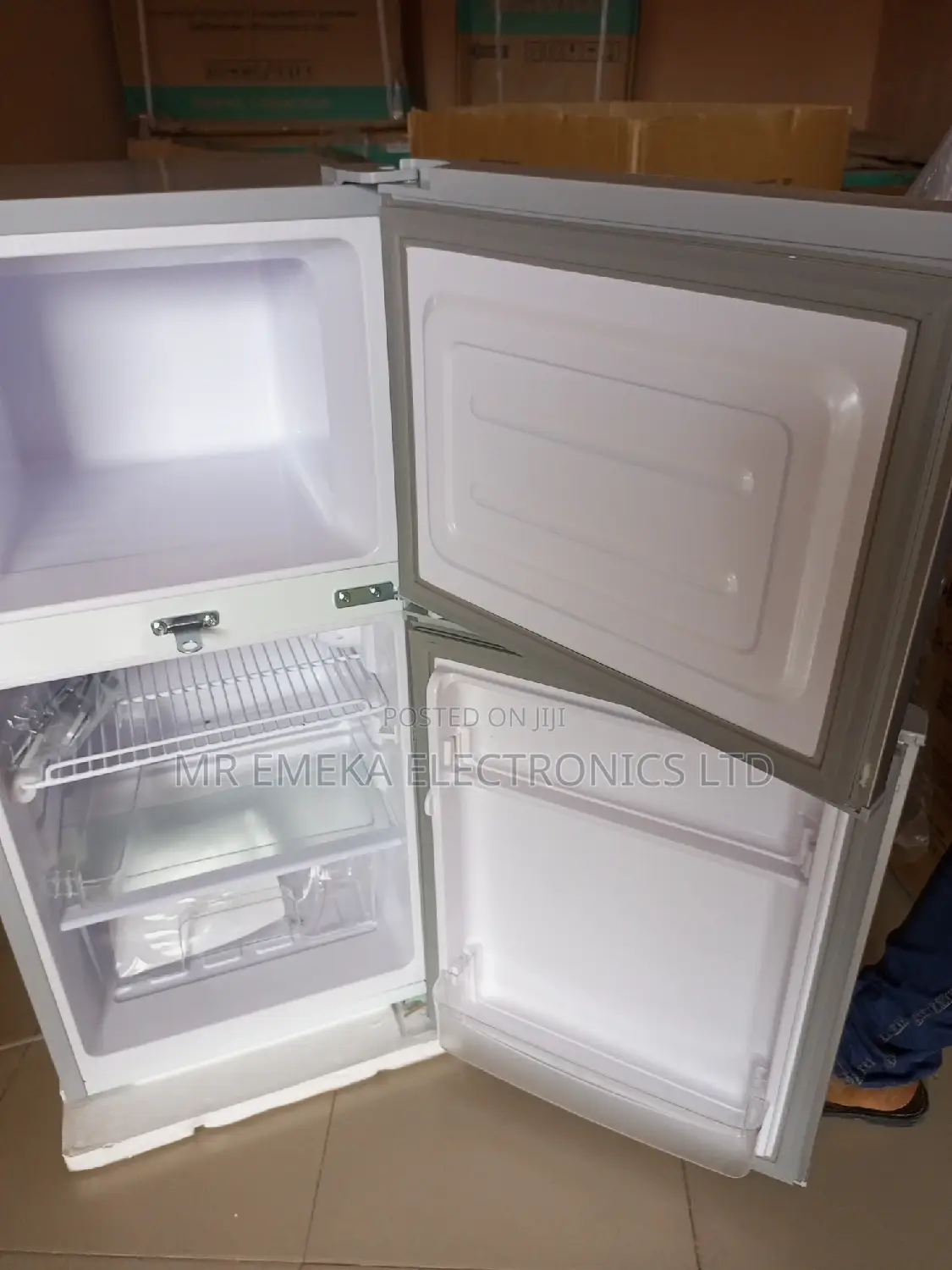 Tabletop Double Door Fridge