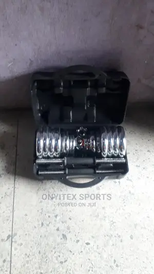 Set of 30kg Chrome Dumbbell