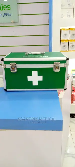 Aluminum Hard Case Empty Metal First Aid Box