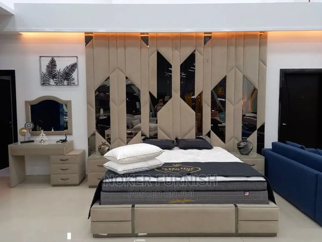 Luxury King-Size Bed's With Dresser