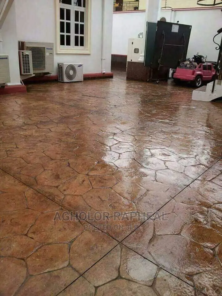 Stamp and Increate Floor