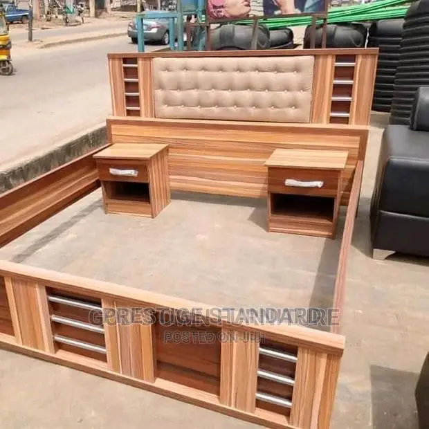 A 6x6 Bedframe With Bedside