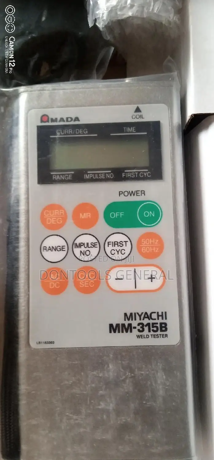 Amada Miyachi Weld Tester(Hand Held) Mm-315b-Amada Weld Tech