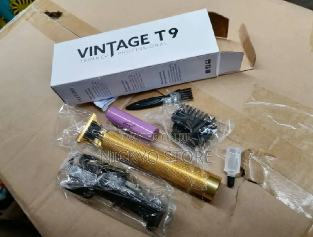 Professional Gold And Black Clipper