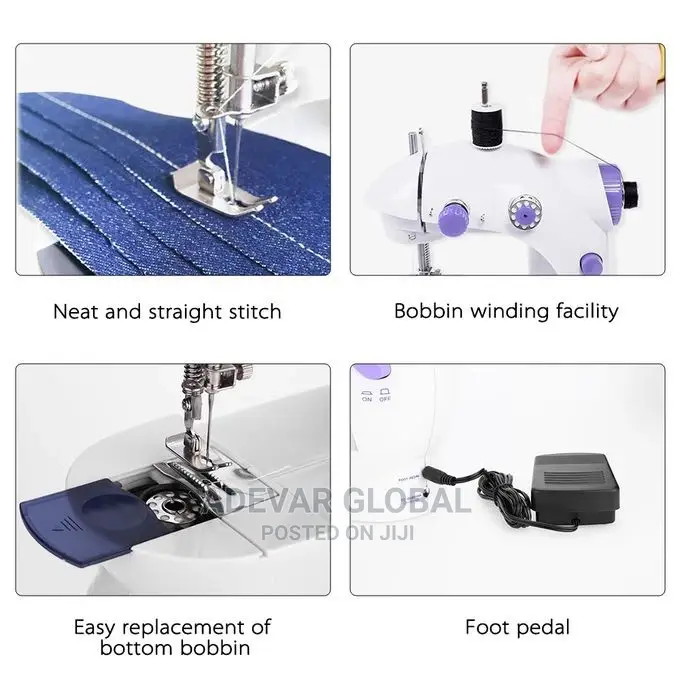 Mini Electric Portable Home Sewing Machine