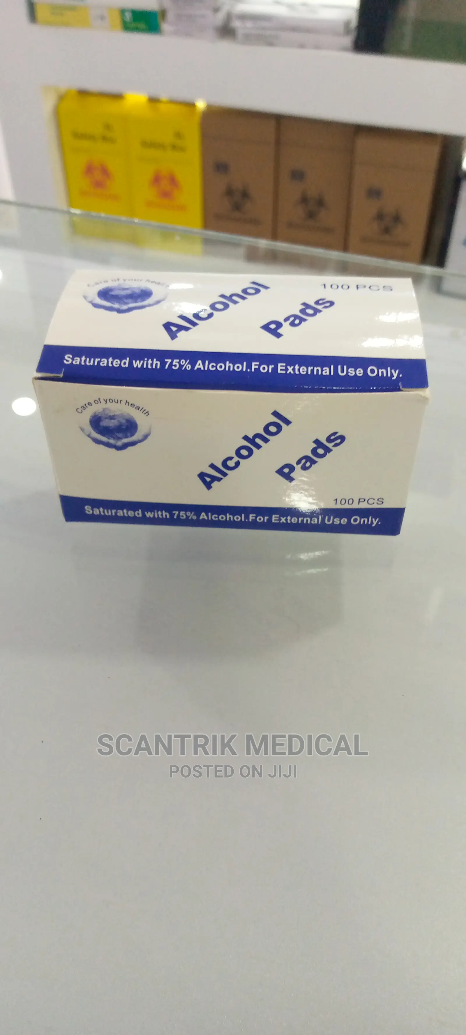 Sterile 75% Alcohol Pads (Pack 100)