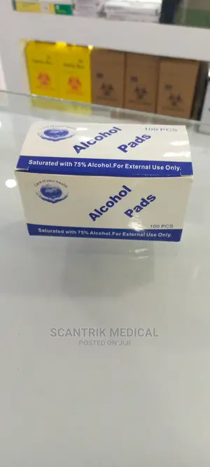 Sterile 75% Alcohol Pads (Pack 100)
