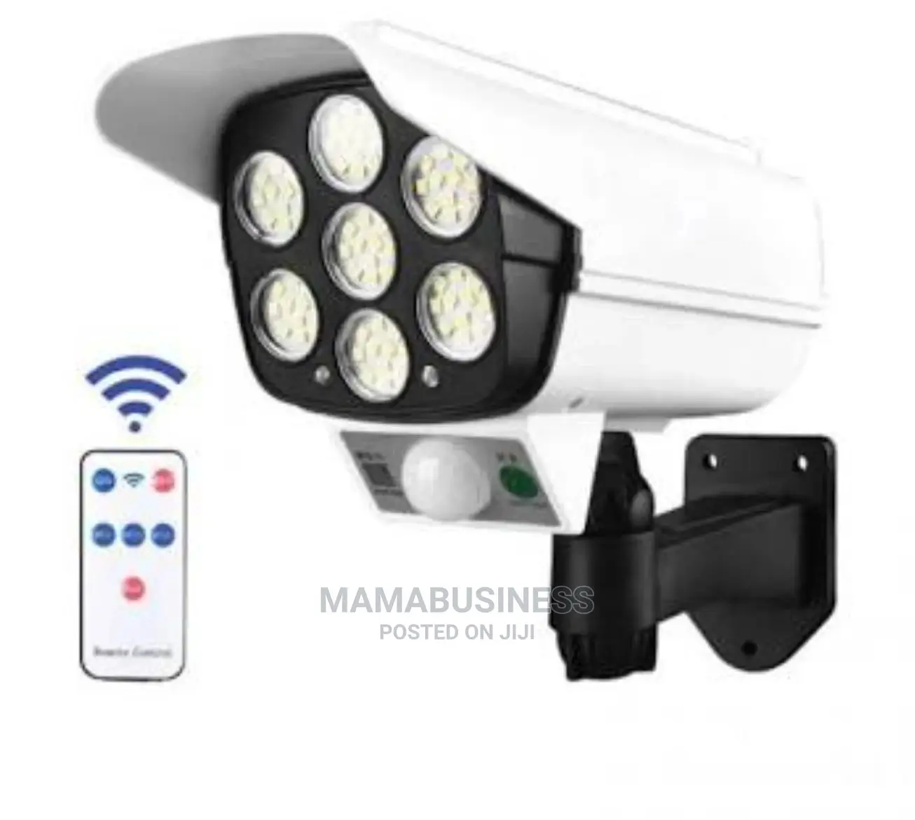 Solar Sensor Light With Remote Control