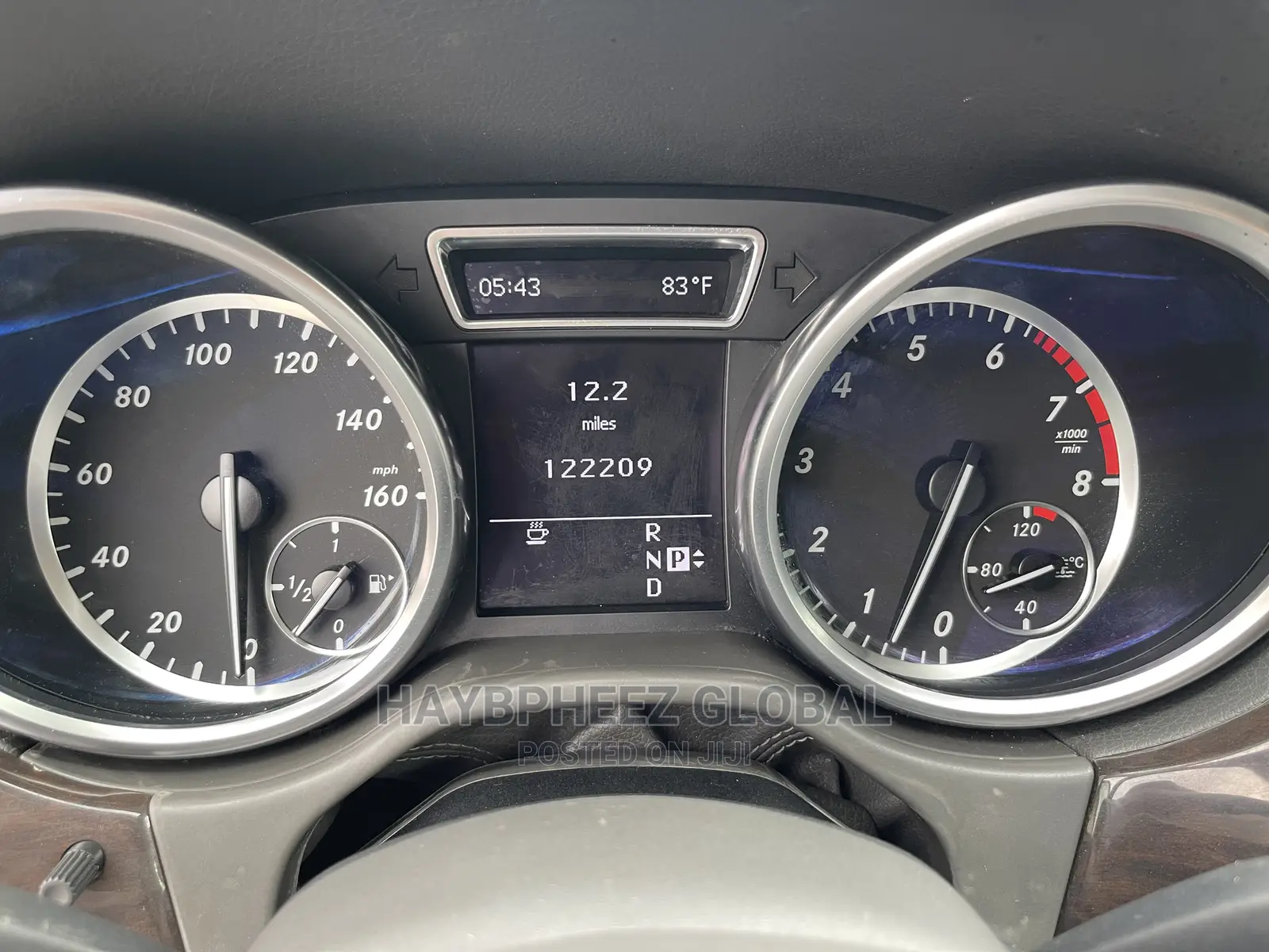 Mercedes-Benz M Class 2014 Gray