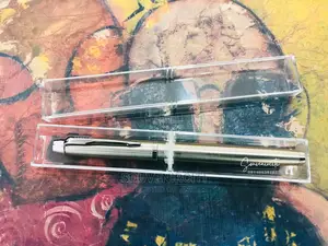 Executive Silver Pen With Transparent Case-Moq 50pcs