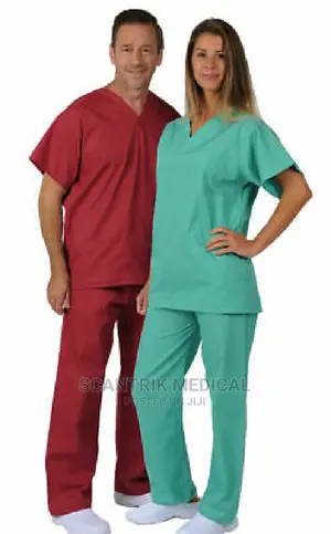 Unisex 6 Pocket Scrub Set