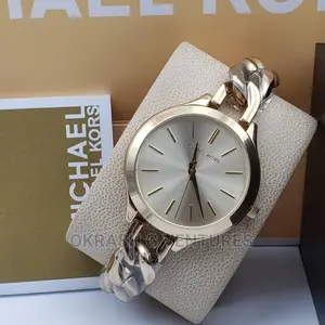 Michael Kors Gold Chain Watch for Women's