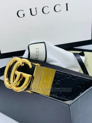 Gucci Leather Belt for Men's