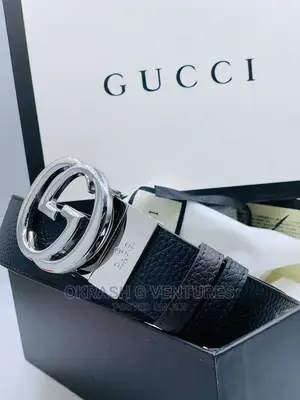 Gucci Leather Belt for Men's
