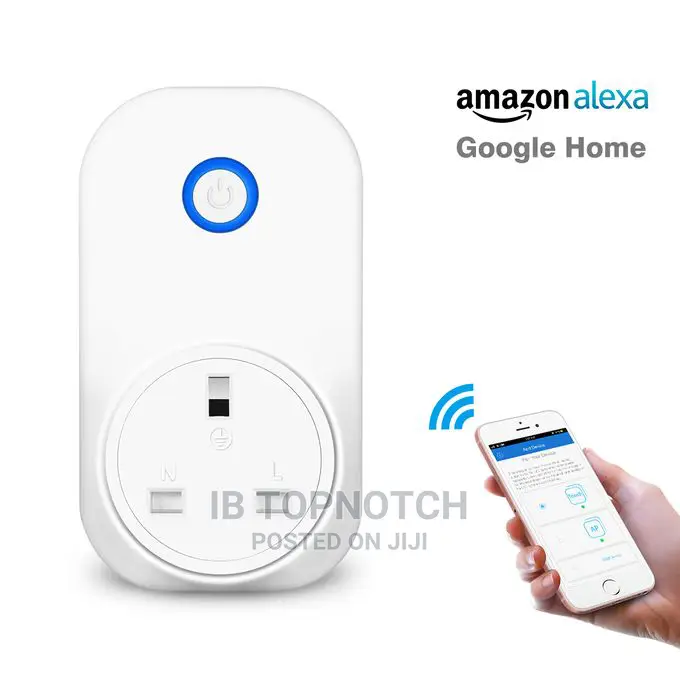 Smart Wifi Switch UK Plug Wireless Socket