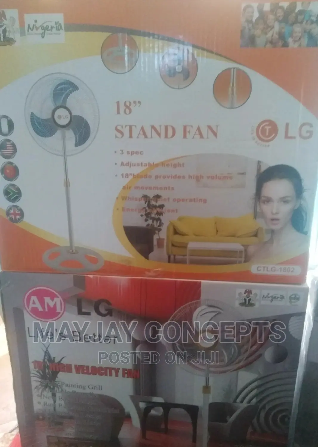 LG Standing Fan