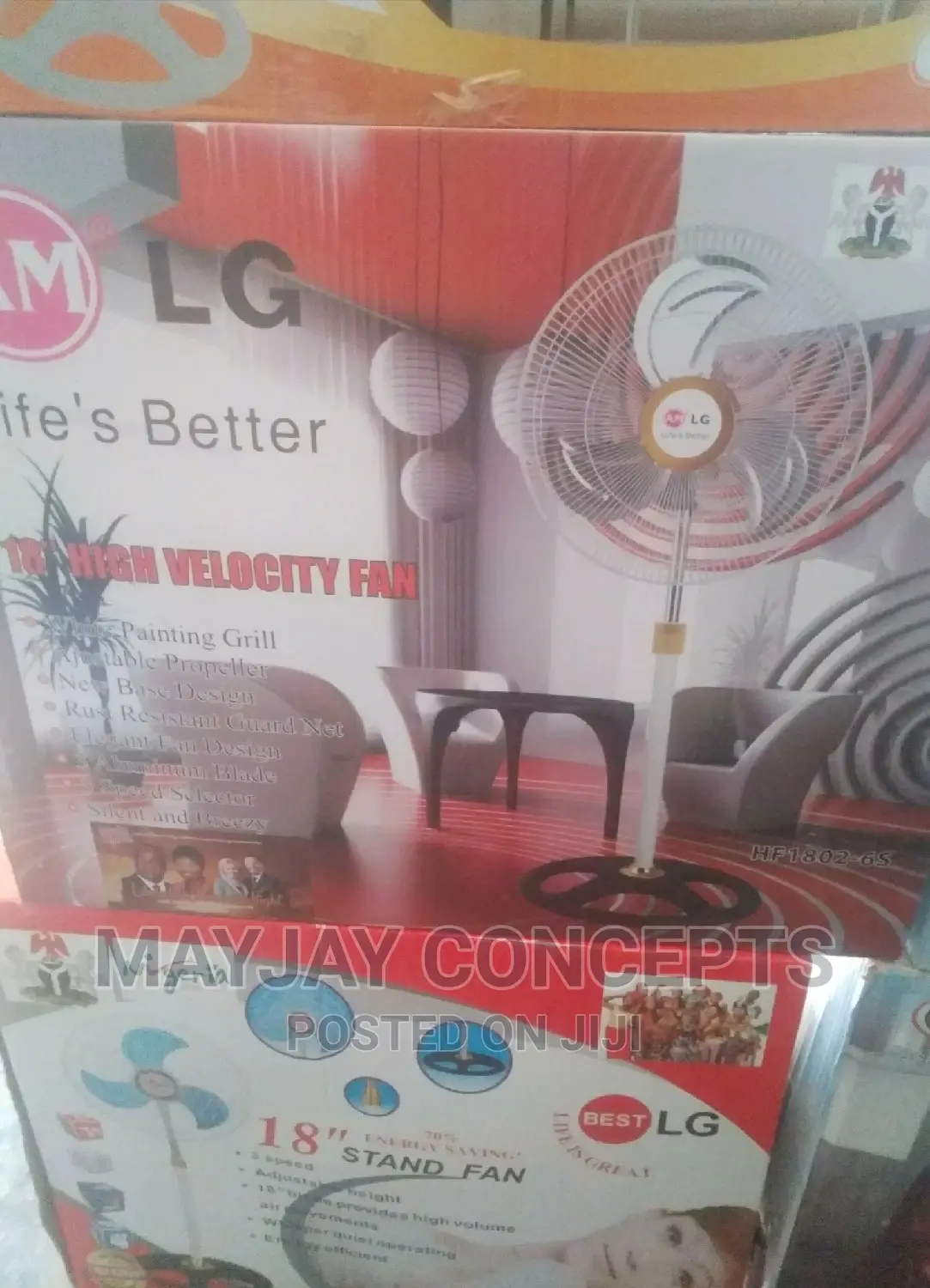 LG Standing Fan