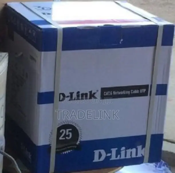 CAT6 UTP 23AWG Solid:305M - D-Link