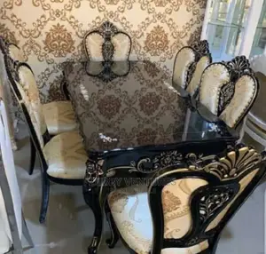 Place Ur Oder Now! New Royal 6-Seater Wooden Table Set