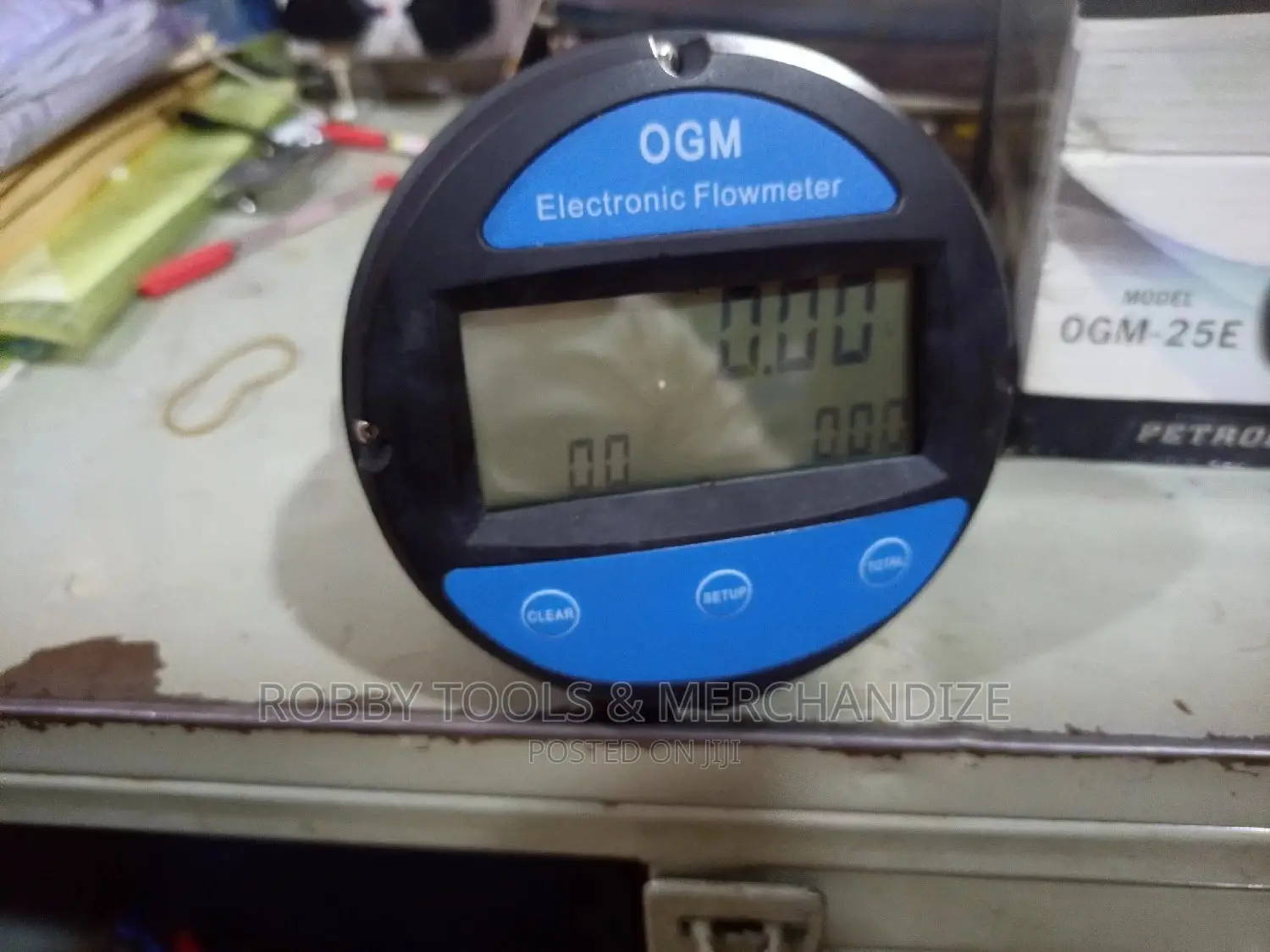 Oval Gear Electronic Flowmeter OGM-25E 1"