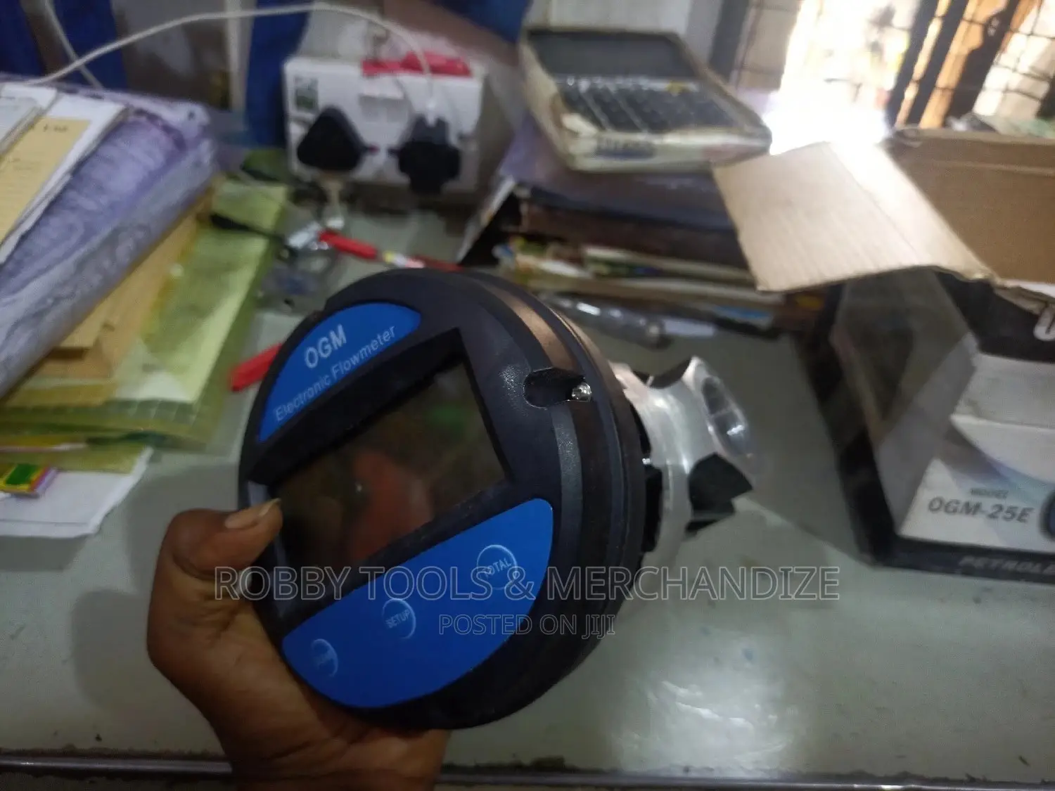 Oval Gear Electronic Flowmeter OGM-25E 1"