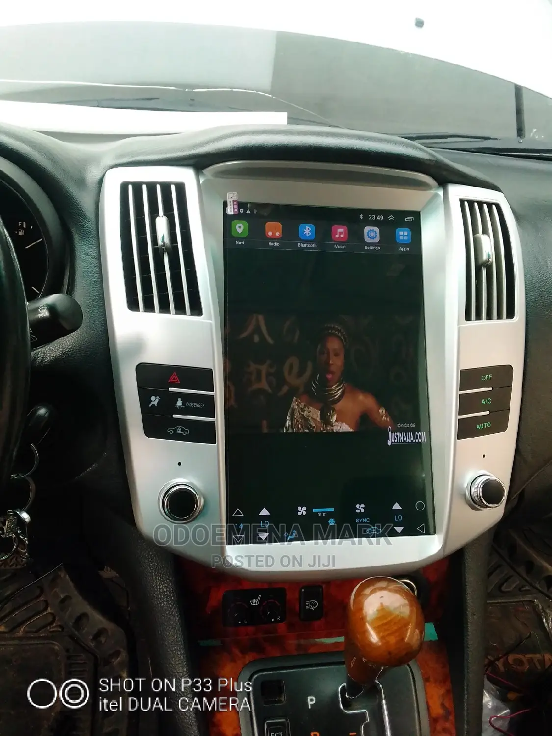 RS 330 Lexus Android DVD Navigation System With Camera